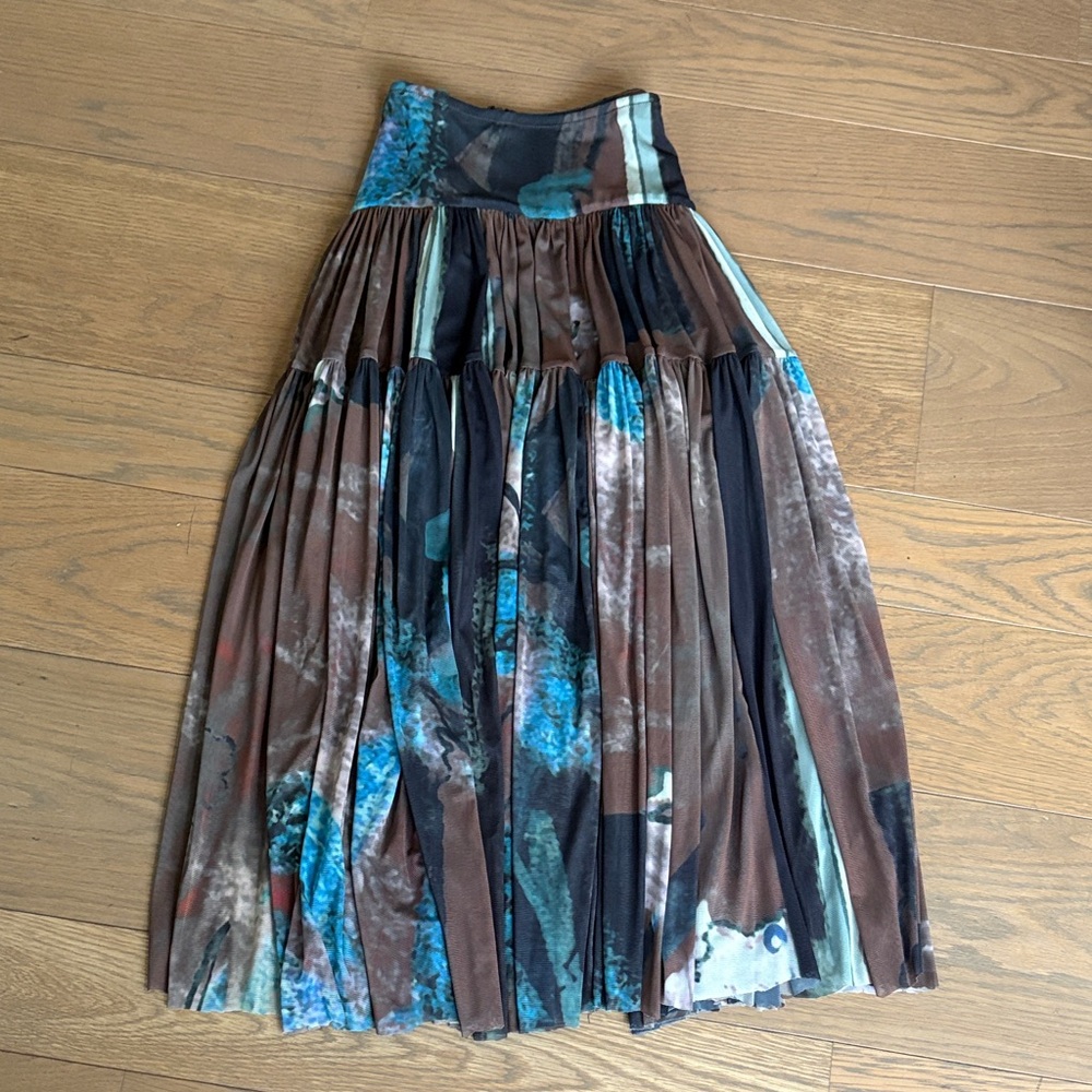 RACHEL COMEY Flock Skirt - Brown